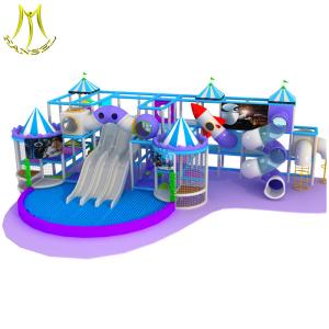 China Hansel children playground flooring kids indoor play equipment slides indoor playground for mall factory