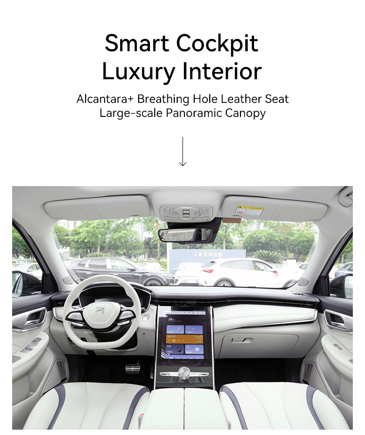 69.9kWh Ternary Lithium Battery Electric VehicleSuvused Cars 505km High Speed Left Hand Drive Chinese R 0km Electric Car