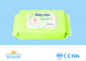 China OEM Nonwoven Wet Wipes , Alcohol Free Disinfectant Wipes factory