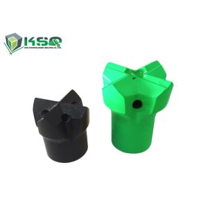 Standard Threaded 51MM Cross Bits For Vertical Borehole Drilling