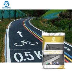 Quick Dry Thermoplastic Striping Paint White Yellow Blue Reflective Highway