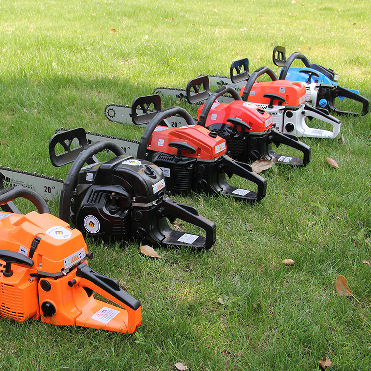 Gasoline Chain Saw 54cc Worker Use For Horticulture And Garden