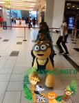 Hansel shopping mall large coin operated unicorn electric scooter with battery