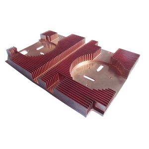 Customized Skiving Copper Heatsink Aluminum Heatsink Extrusion For Computer