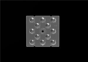 China High Efficiency 93% LED Street Light Lens Array With Silicone Gasket Accessory factory
