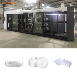 China 2mm Thickness Lid Disposable Plate Making Machine 3kw Servo Motor factory