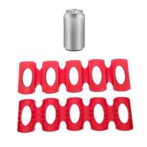 China Decorative Dishwasher Silicone Bar Accessories Saving Space Unbreakable Wine Preserver factory