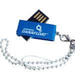 Promotional Mini turing USB flash disk small Metal logo customized