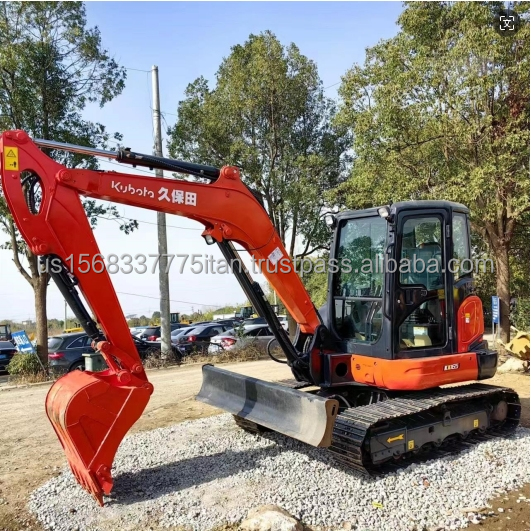 Original Hydraulic Cylinder 6ton Kubota Mini Excavator KX163 with 0-2000 Working Hours