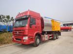 HOWO 6*4 Road Construction Bitumen Tank And Gravel Synchronous Slurry Seal Chip