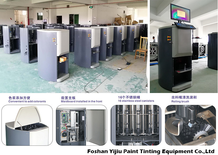 Water Based Paint Automatic Colour Tinting Machine paint pigment dispenser