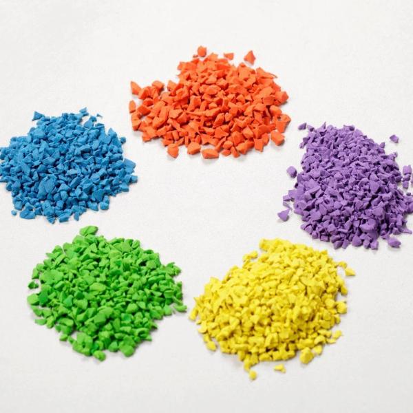 Excellent Abrasion Resistance EPDM Rubber Granule For Eco-Friendly Flooring