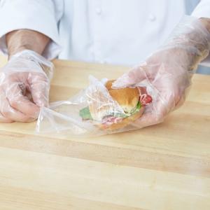 China Plastic Sandwich Commercial Food Bags Clear Film Gravure Printing High Durability factory
