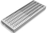 10 inch Length Metal Safety Grating 9 Gauge Diamond Stair Treads 3mm Thickness