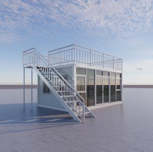 China BOX SPACE 40 Foot Container Homes, Shipping Container Prefab, Prefabricated Light Steel Frame House, Custom Prefab Homes factory