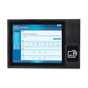 China 17 Inch IP65 Waterproof PCAP Touch Screen Industrial Panel PC With NFC RFID Reader factory