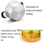 Wholesale Top Seller Kitchen Cooking Ware Hot Pot Induction Stainless Steel