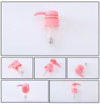 OEM ODM Lotion Dispenser Pump Plastic PP Ribbed Screw Cover Lotion Transfer Non