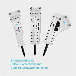 China 300 Bpm Open Type Hydraulic Hammer Breaker Chisel Length 1700mm factory