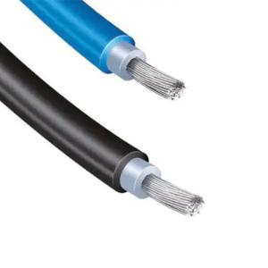 China XLPE Insulation Solar Photovoltaic Cable PV1-F-1*4/1*6 Solar Pv Dc Cable factory
