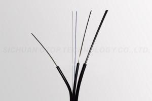China Outer Jacket FTTH Drop Fiber Optic Cable UV and Waterproof Design factory