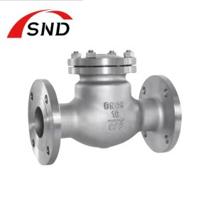 ASTM A570 Flanged Check Valve DN150 OEM For Chemical Industry