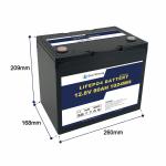 Inbuit BMS 12V 80AH Lifepo4 Battery For Medical Consumer Electronics Solar