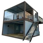 BOX SPACE Container Homes 20ft Prefab Shipping Tiny House 3 Bedroom Container