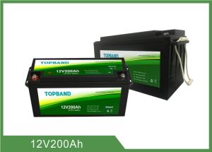 China 12V 200Ah LiFePO4 Deep Cycle Lithium Battery Lithium 12v Deep Cycle Battery factory