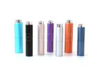 Luxury white twist and spritz atomiser 10ml aluminum perfume spray bottle with
