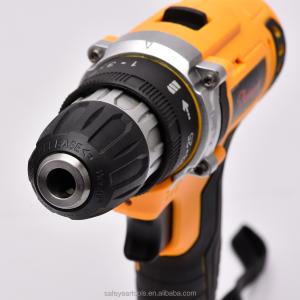 China 3/8in Brushless Drill Impact Driver Set 1300MAH 21 Volt Rechargeable Electric Drill factory