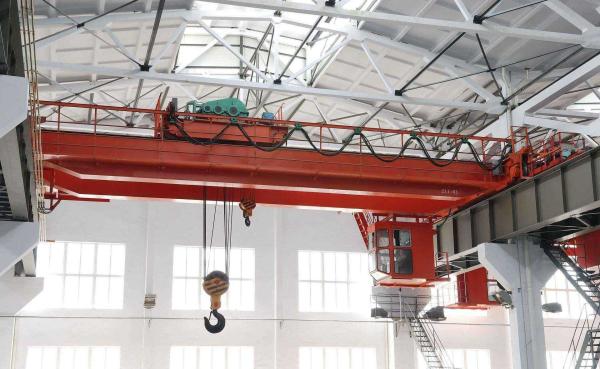 Warehouse Logistics Bridge Double Girder Crane 50 Tons 10 Ton With Electric