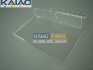 China Transparent PMMA CNC Plastic Prototype Powder Coating For Equipment factory
