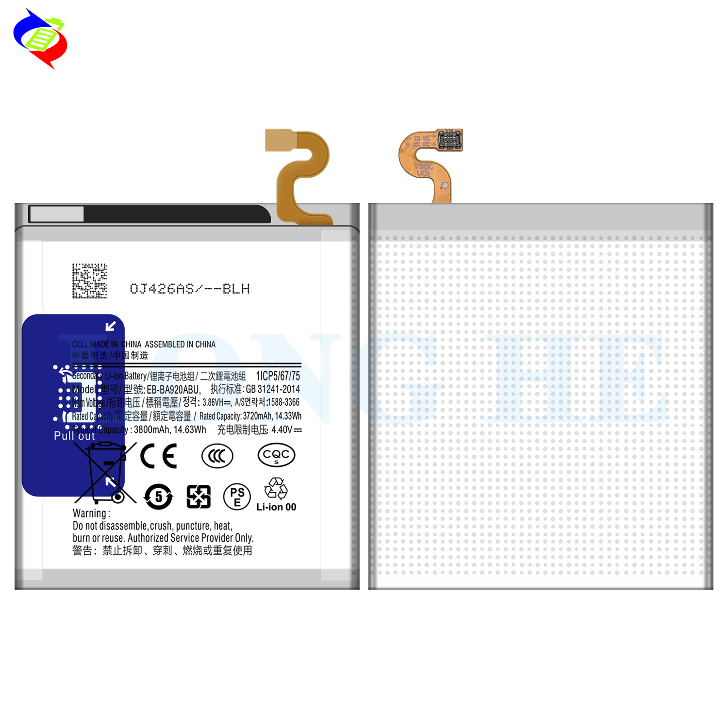 3800mAh 3.85V RECHARGABLE Battery EB-BA920ABU for Samsung Galaxy A9s SM-A9200 A9200 A9 2018 A920F A9 Star Pro