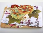 Promotion Gift for home/hotel Wooden cork placemat, Customized size and printed