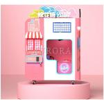 Cotton Candy Vending Machine Fully Automatic Vending Making Machine With Coin