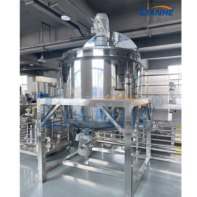 Customized 500L 1000L High Shear Emulsifier Mixer Reactor Industrial Mixing Tank For Liquid
