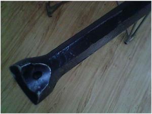 China H25 Thread Rock Drill Rods , Top Hammer Drilling Rock Drill Steel rods factory