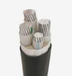 Aluminum PE Sheathed XLPE Insulated Power Cable 185mm2 6kV