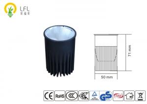 China Aluminum Materials 10W LED Downlight , 90lm/W Black LED Downlights 86V - 264V on sale