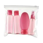 Industrial 80ml Portable 3pcs Shampoo Lotion Travel Size Bottles for Cosmetic