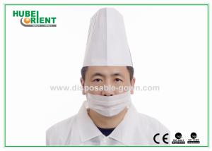 China Adjustable Disposable Chef Hat Disposable Surgical Caps PP 50 Gsm factory