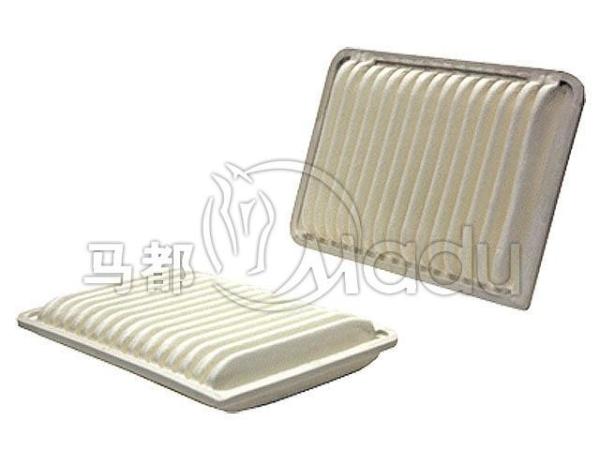 White Auto Air Filters 17801-0H030 17801-28030 For TOYOTA Camry Venza / LEXUS