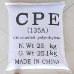 PVC Impact Modifier Chlorinated Polyethylene 135A For Pvc Foam Board