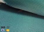 Green 430gsm Glass Fibre Cloth Coated PVC for Wedling Blanket Fireproof