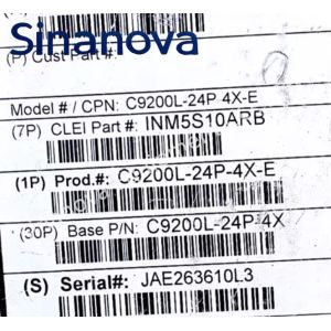 C9200L 24P 4X E 24-Port PoE+ Layer 3 Switch Stackable Enterprise Access Switch