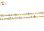 2mm Thickness SS304 Small Bead Rolo Link Bulk Jewelry Chain