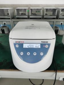 China Lab And Medical Table Top Centrifuge Machine High Speed 750W factory