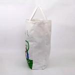 Star Point Navy Canvas Tote Bag / Small Reusable Canvas Gift Bags