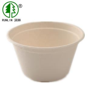 China 350ml 12OZ Biodegradable Sugarcane Bagasse Cup Environmentally Friendly Paper factory